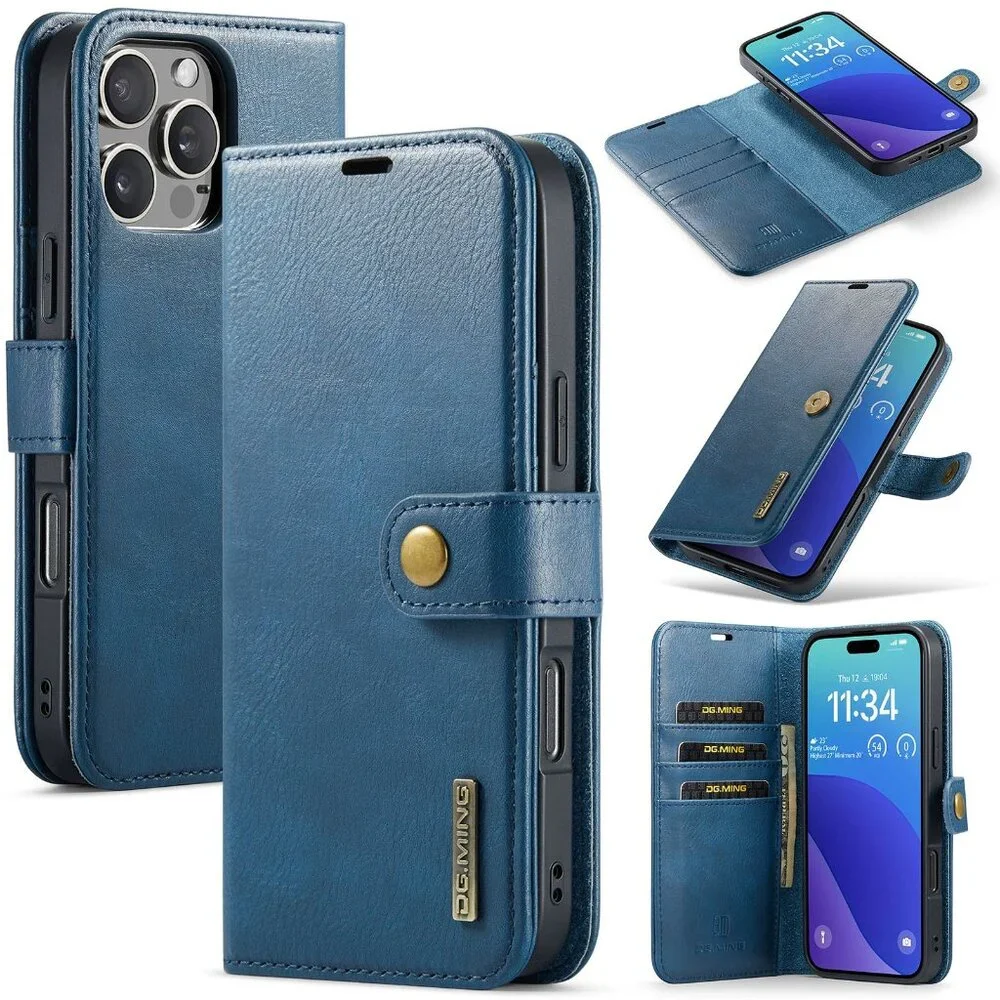 Suitable for iPhone16 17 Pro Max magnetic split mobile phone leather case iPhone